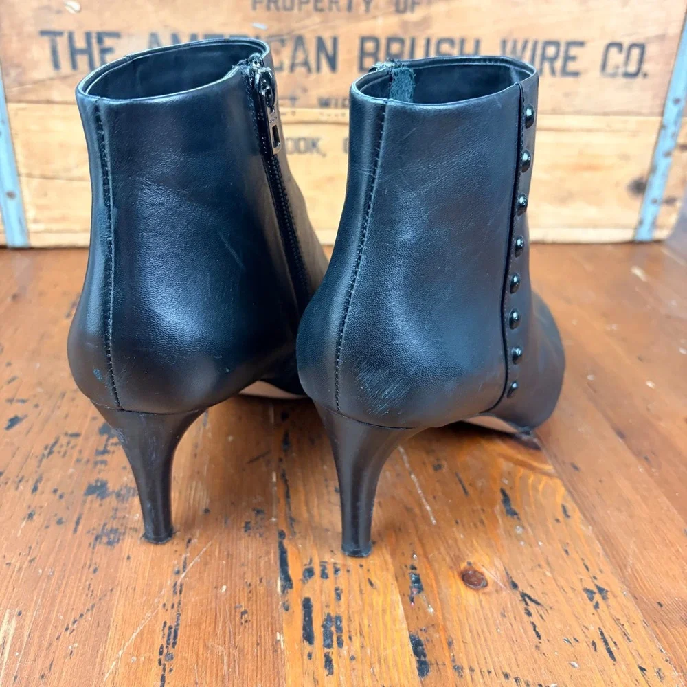 Coach black leather
